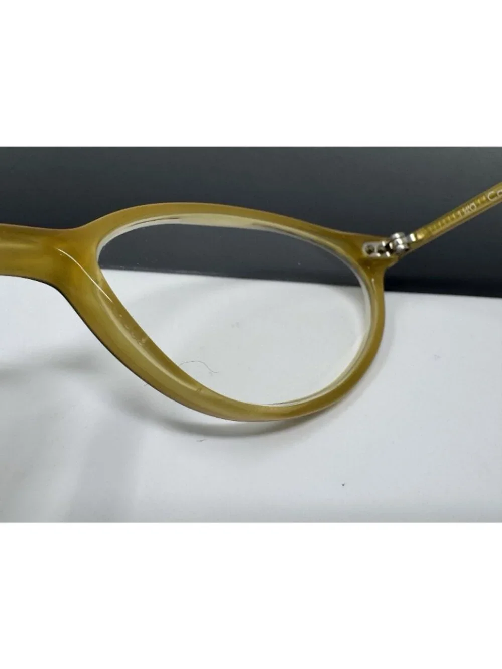 CALVIN KLEIN 728 022 OVAL RIM EYEGLASSES FRAMES ITALY 48 -16 140